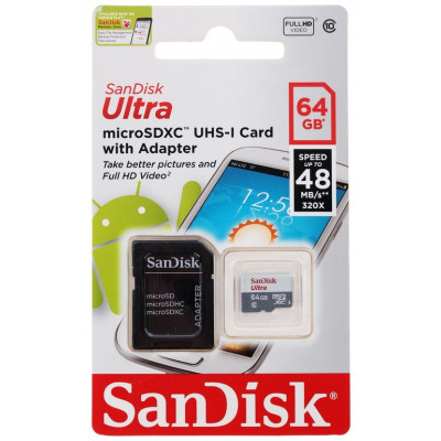 Карта пам'яті SANDISK 64GB